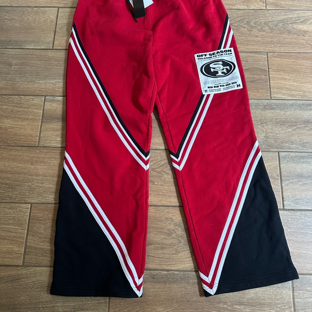 Women’s NFL San Francisco 49ers team fleece sweatpants